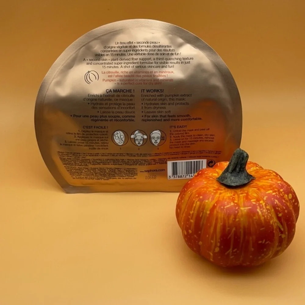 🎉🎉HOST  PICK 🎉🎉Sephora Pumpkin Face Mask 🍁 - Picture 2 of 4